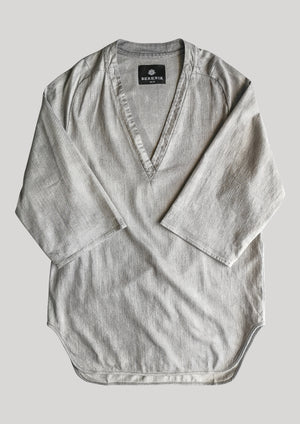 SHIRT/DRESS - DENIM light grey washed - BERENIK