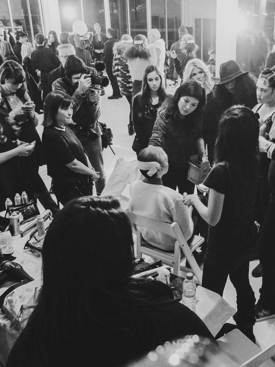 NYFW RUNWAY SHOW AW15 - BACKSTAGE BY VERONIKA BRUSA