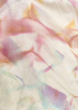 HANDPAINTED - BLOUSE/DRESS/CARDIGAN - creme painted