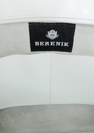 BAG/BACKPACK - PATENT LEATHER white - BERENIK