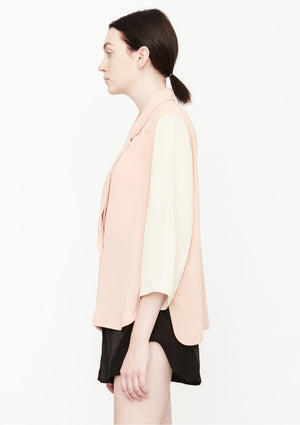 BLAZER/BLOUSE - peach/creme - BERENIK