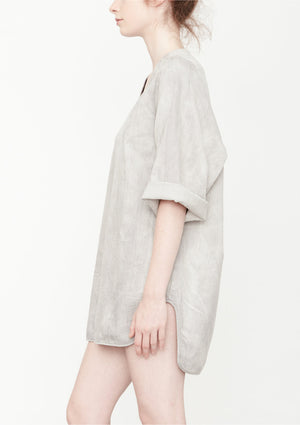 SHIRT/DRESS - DENIM light grey washed - BERENIK