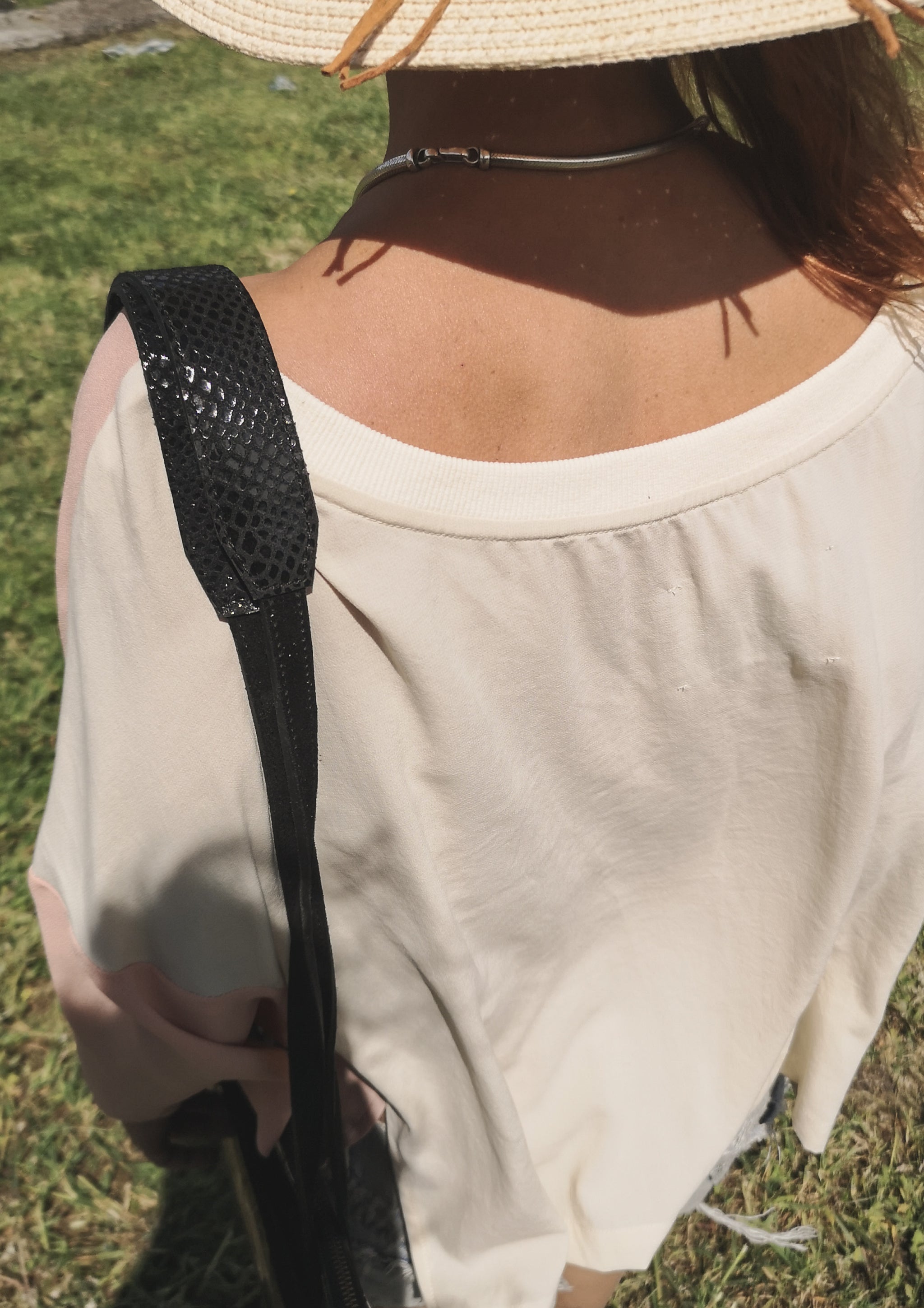 T-SHIRT FEMALE - peach/creme - BERENIK