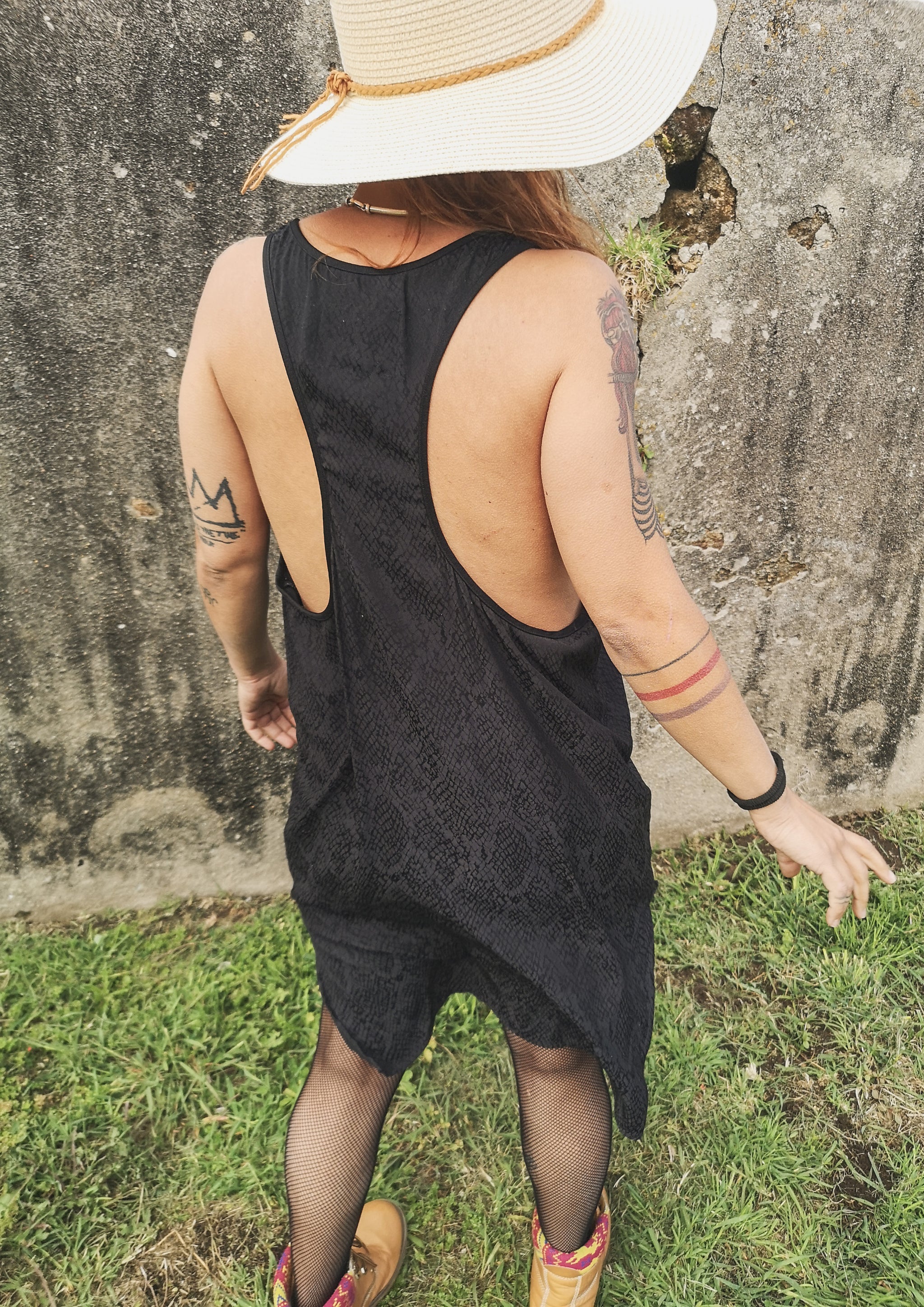 oversized tank top dress BERENIK