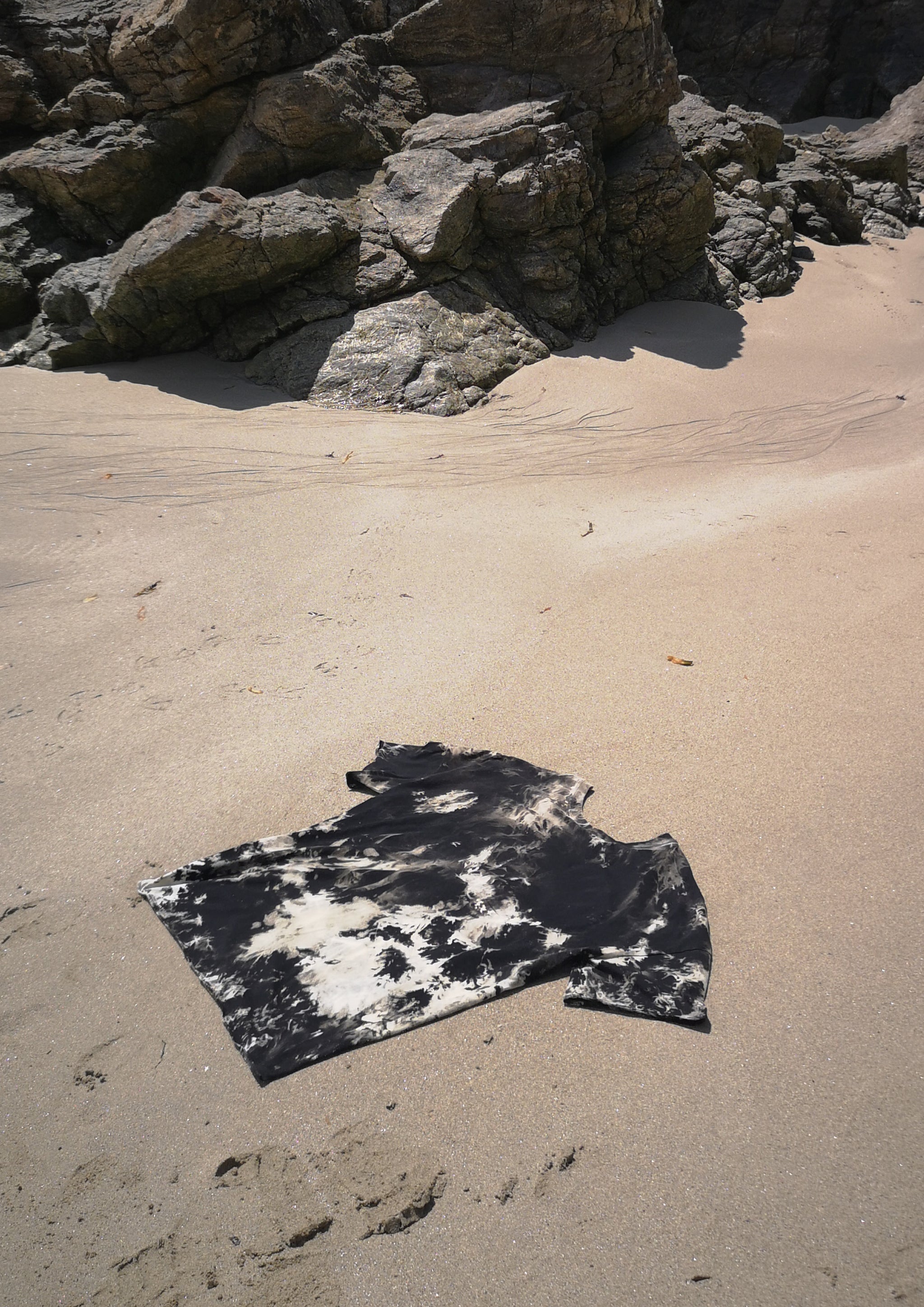 SHIRT DRESS - black / white - BERENIK