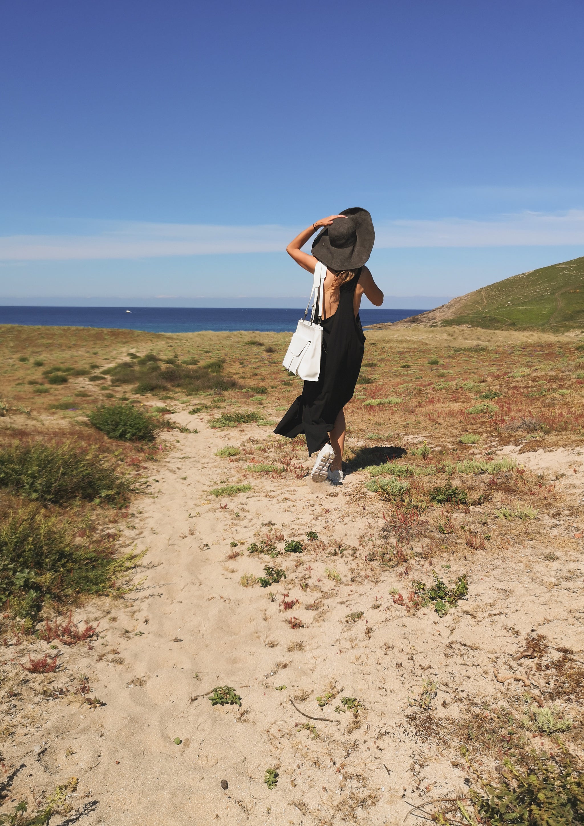 BAG/BACKPACK - PATENT LEATHER white - BERENIK