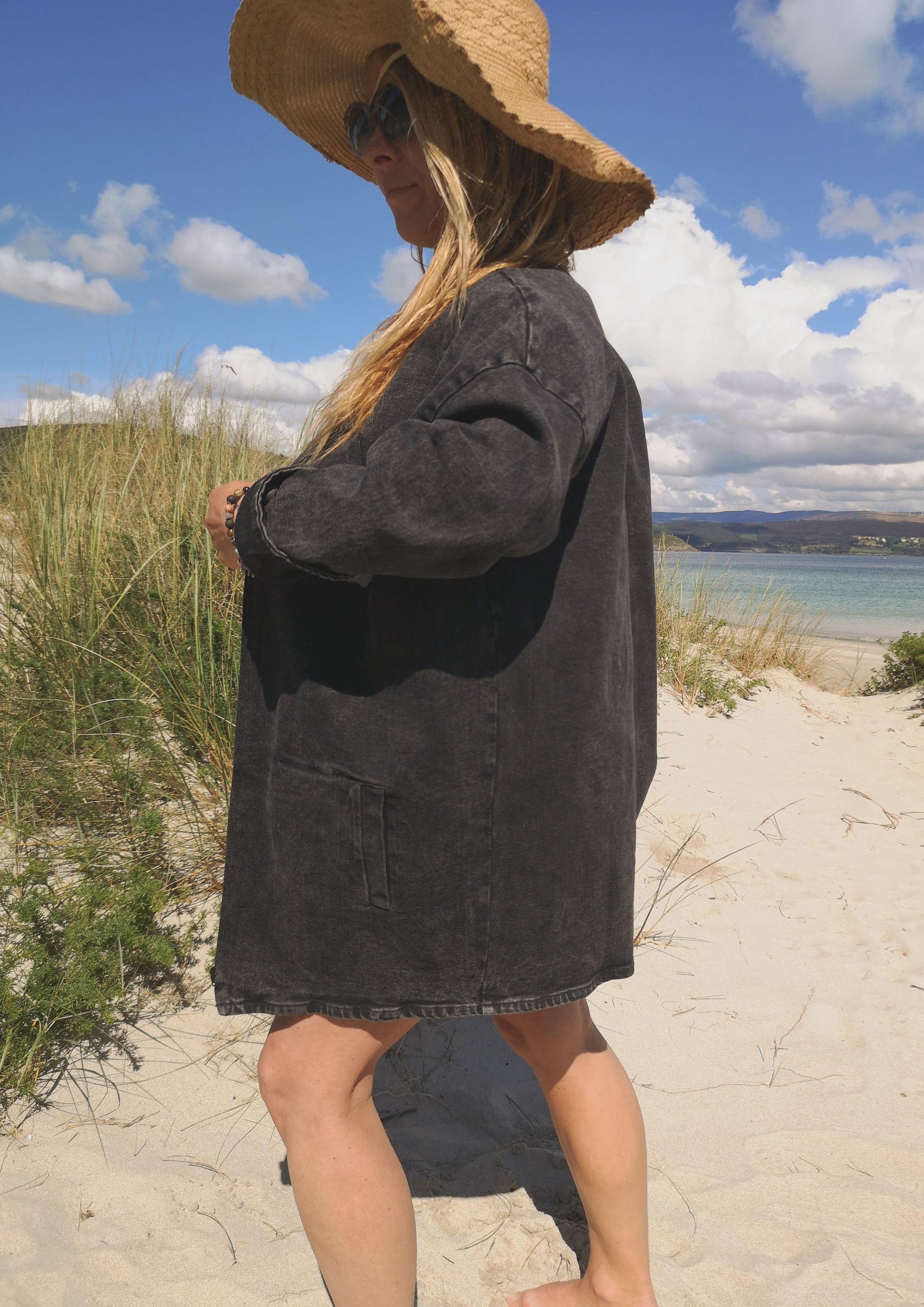 Black jacket summer hot sale