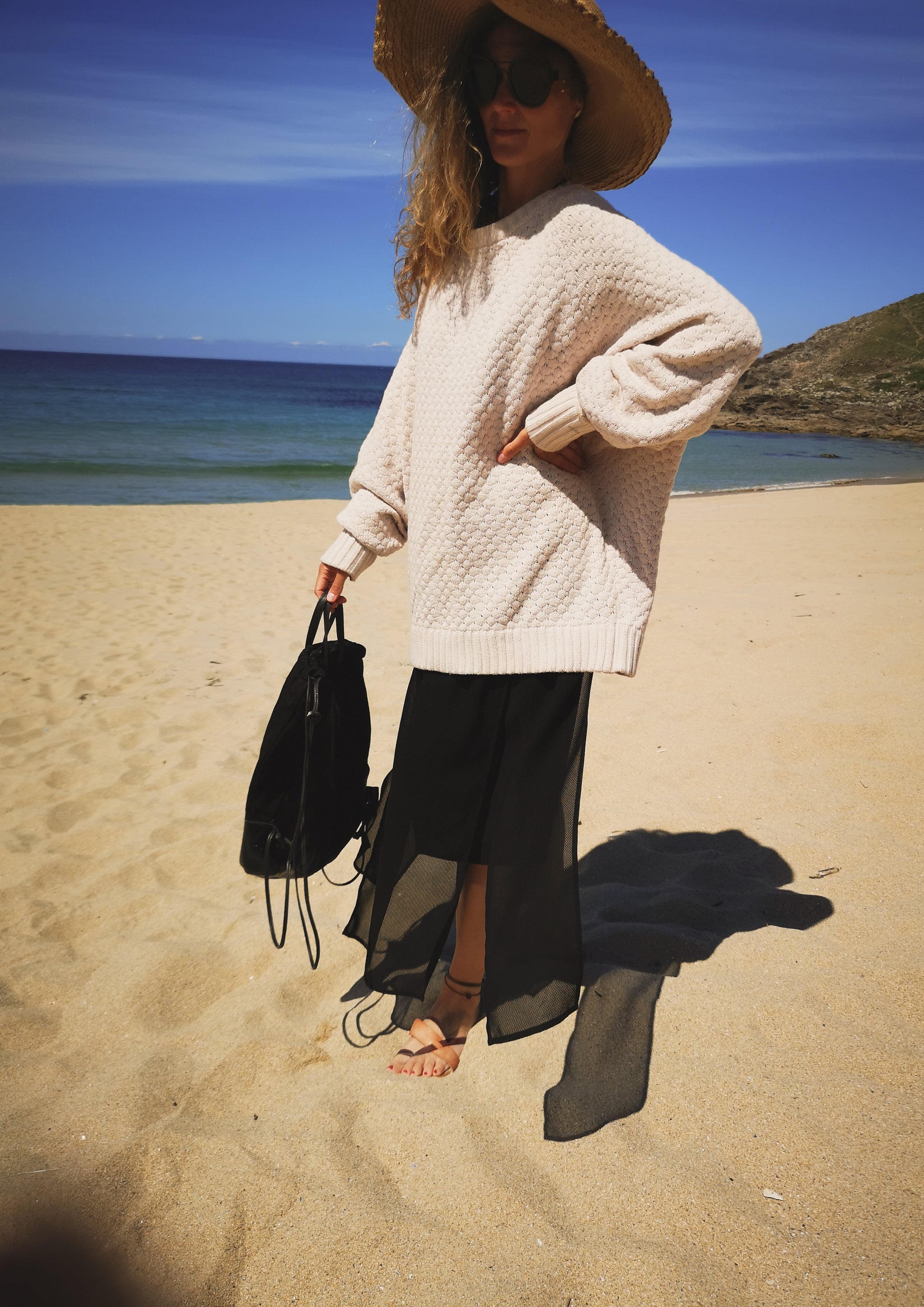 Oversized beach cheap sweater
