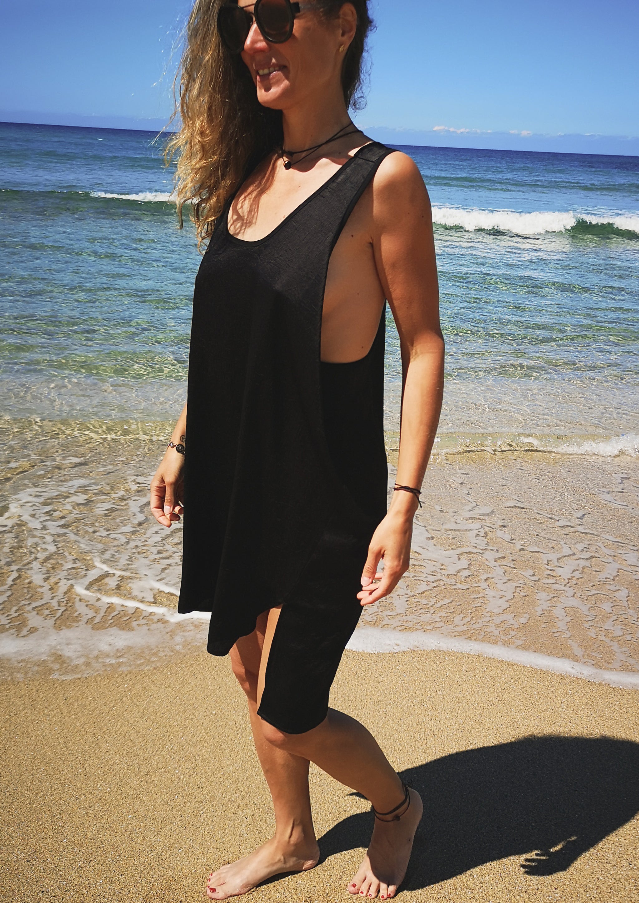 Tank top on sale cover up dress