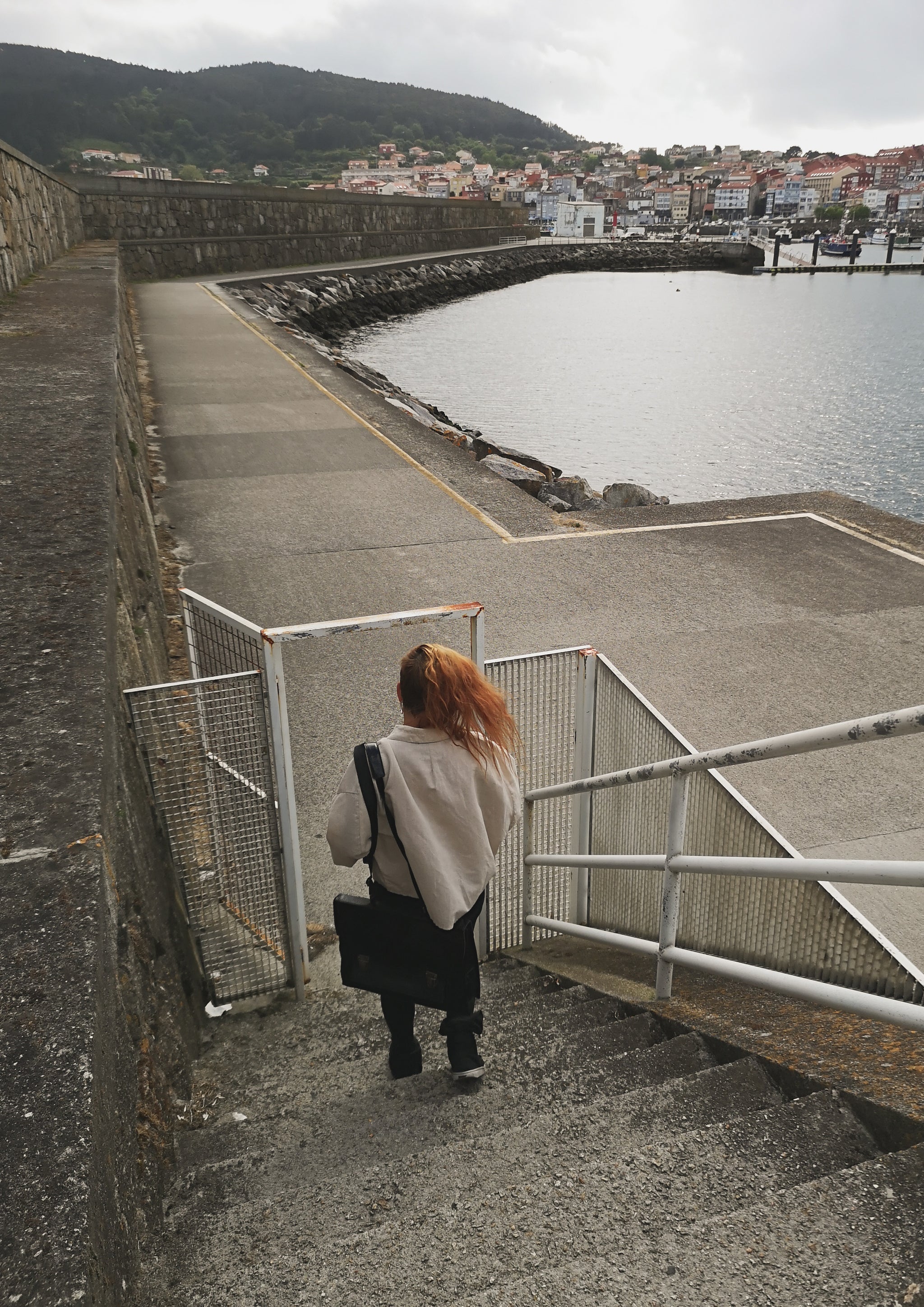 LIGHT SUMMER BLOUSE - NATURAL LINEN white - BERENIK