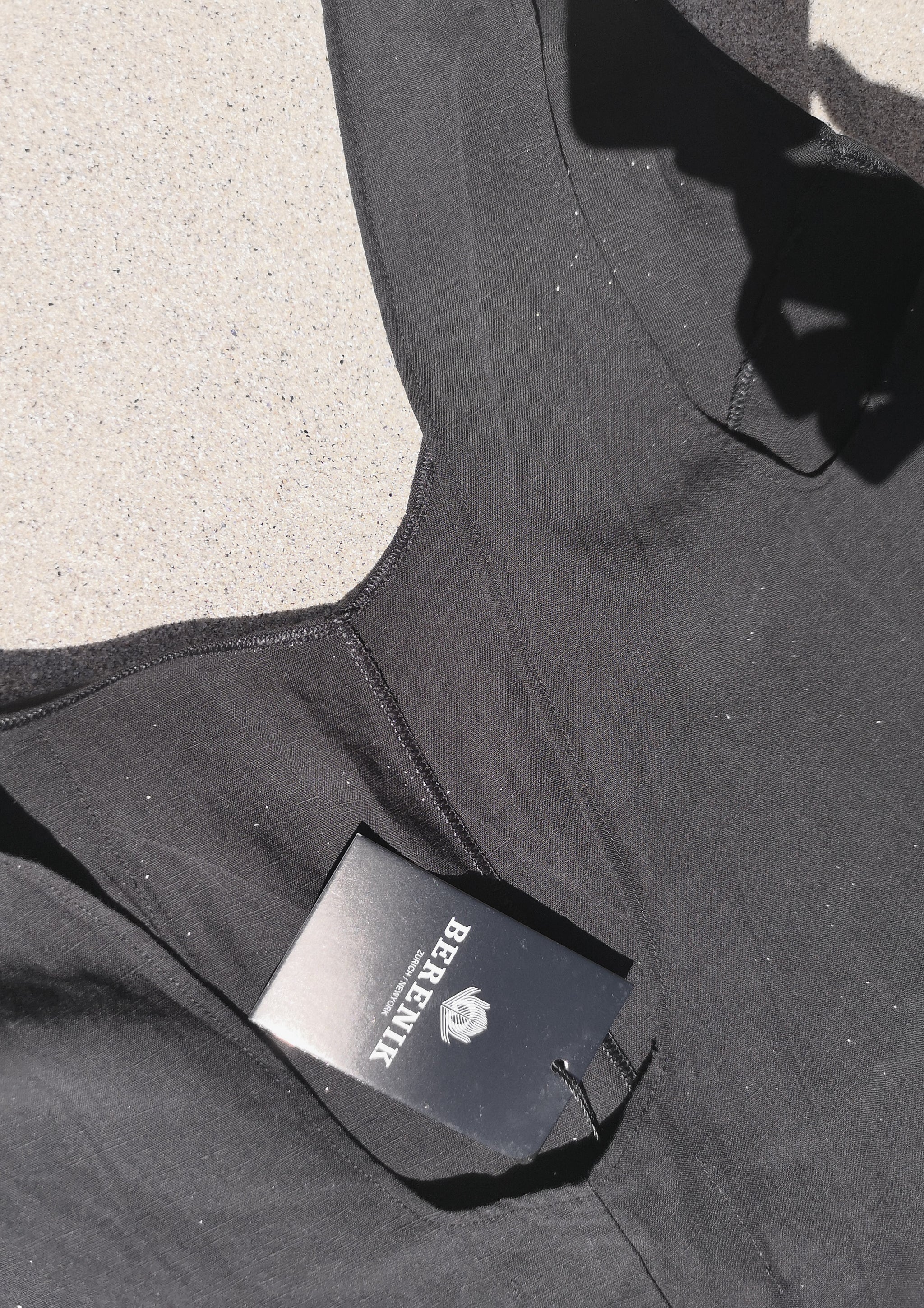 HOMEMADE - JUMPSUIT WIDE - TENCEL - black - BERENIK