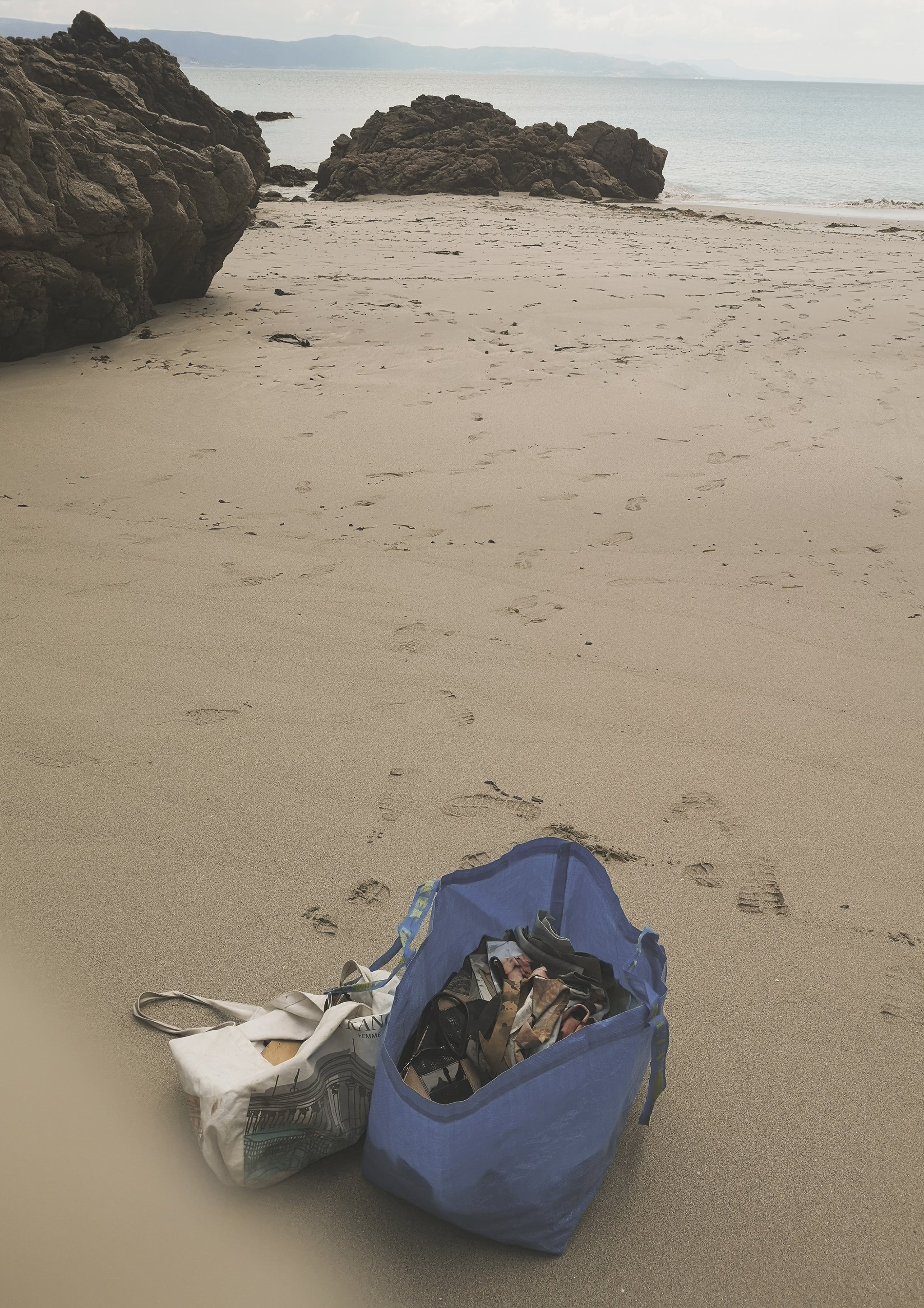 HOMEMADE - UNIQUE BLOUSE UNISEX - HAND PAINTED - orange / grey - BERENIK