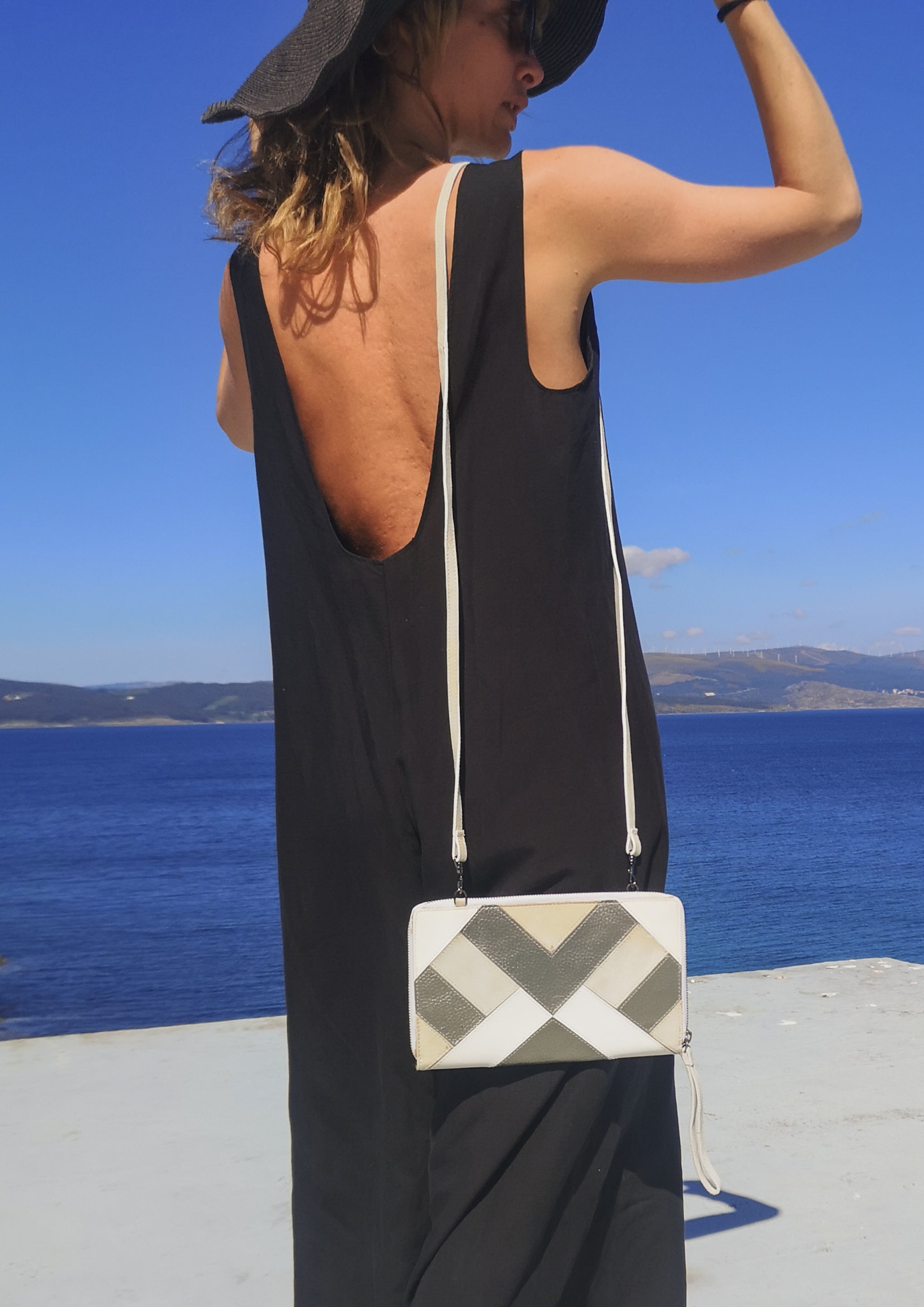 HOMEMADE - JUMPSUIT WIDE - TENCEL - black - BERENIK