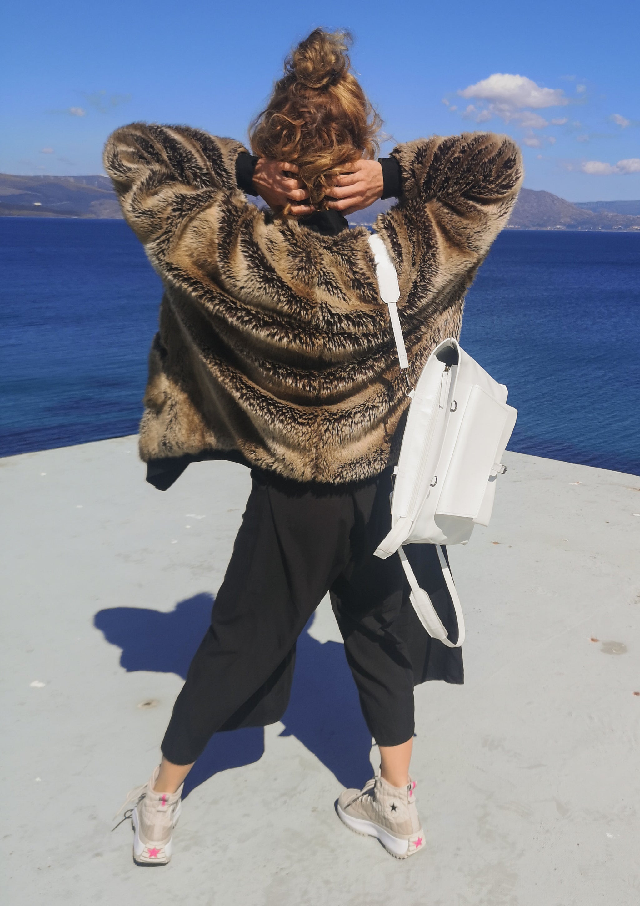 HOMEMADE - JUMPSUIT WIDE - TENCEL - black - BERENIK