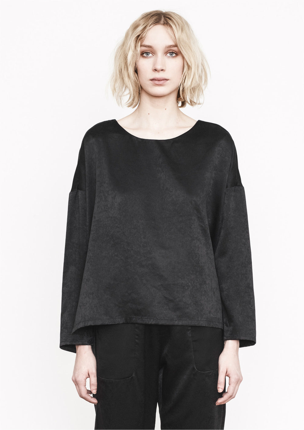 SATIN BLOUSE - BERENIK
