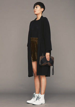 SHORTS - SILK VELVET gold - BERENIK