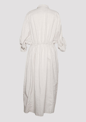 DRESS LONG SUMMER - LINEN natural white - BERENIK