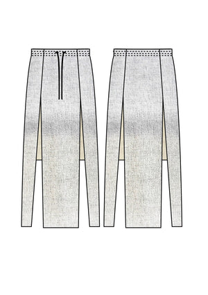 SKIRT WHITE MESH - BERENIK