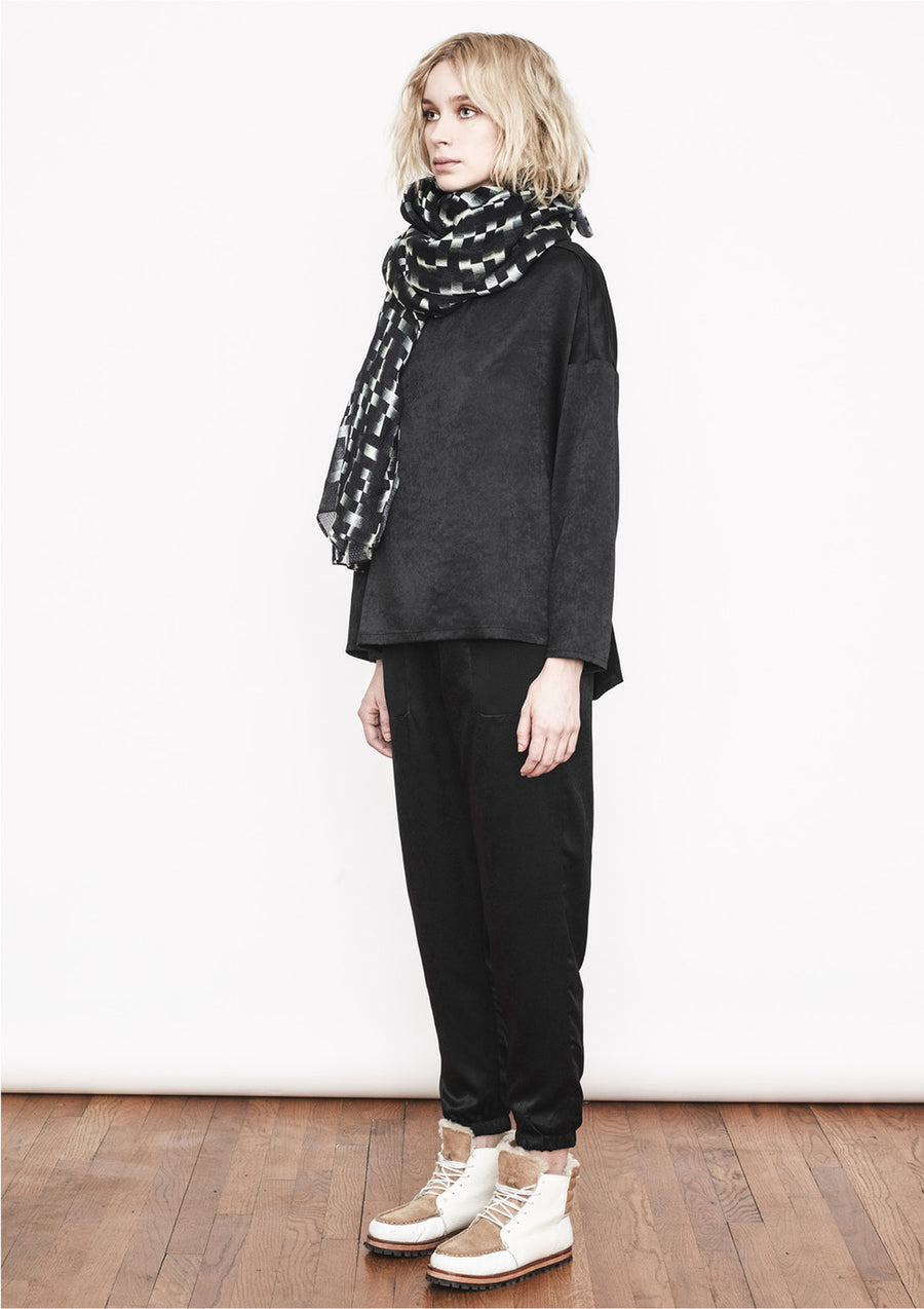 SATIN BLOUSE - BERENIK
