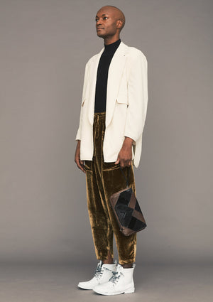 WINTER SHIRT TURTLENECK STRETCH - KNIT TRANSPARENT black - BERENIK