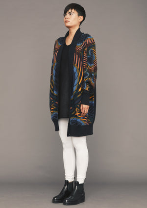 SHIRT - TECH LACES STRETCH black - BERENIK