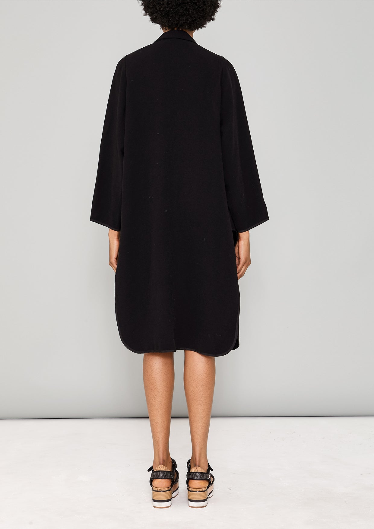 CARDIGAN - BOUCLE CREPE black - BERENIK