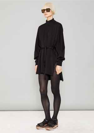 JACKET/DRESS - HEAVY DRAPING black - BERENIK
