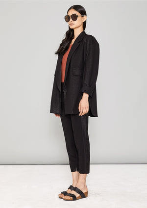 BLAZER - TECH LACES black - BERENIK