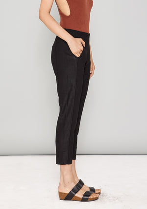 TROUSERS STRETCH - TECH LACES STRETCH black - BERENIK