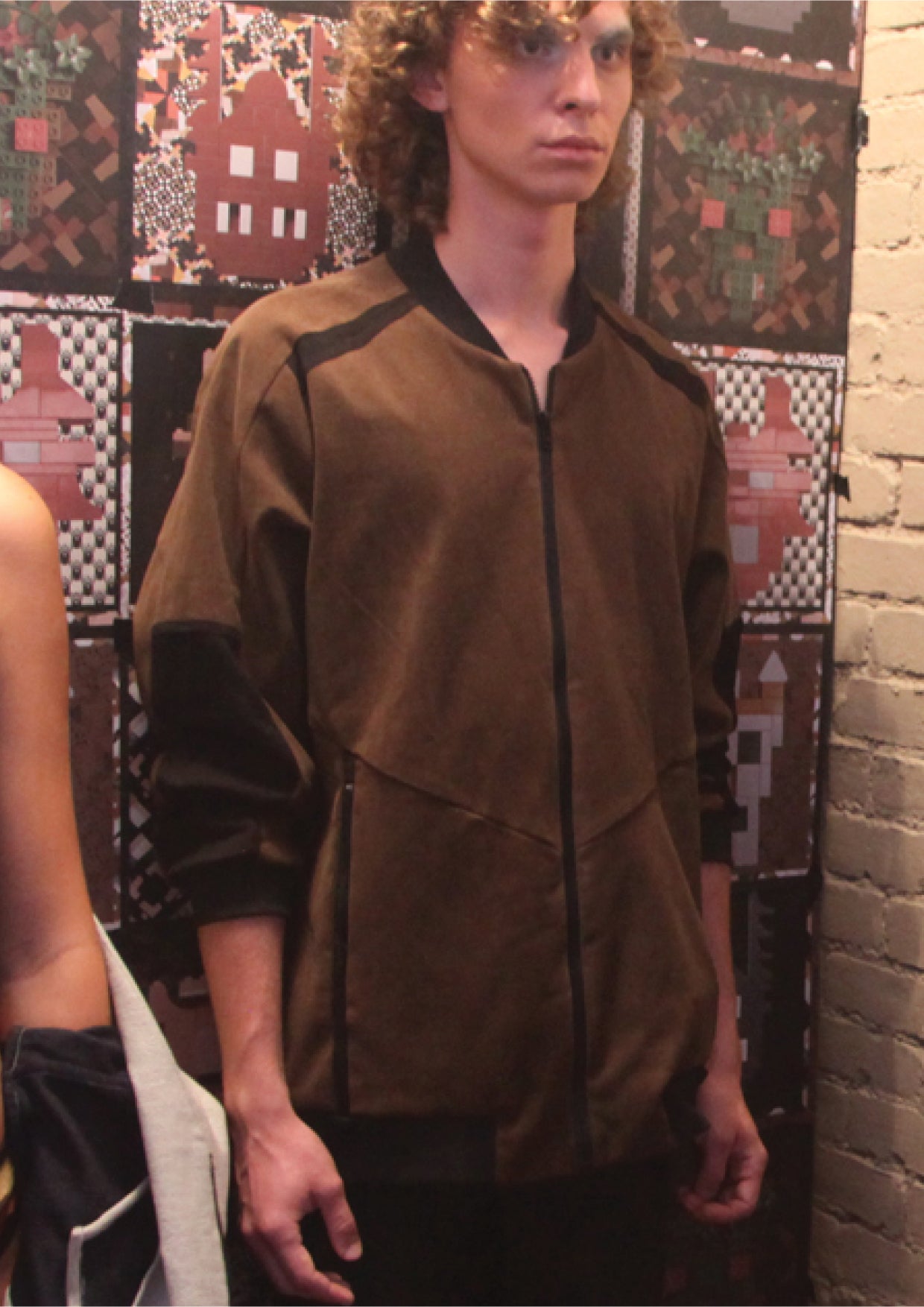 PILOT JACKET - SOFT OUTERWEAR - hazel - BERENIK