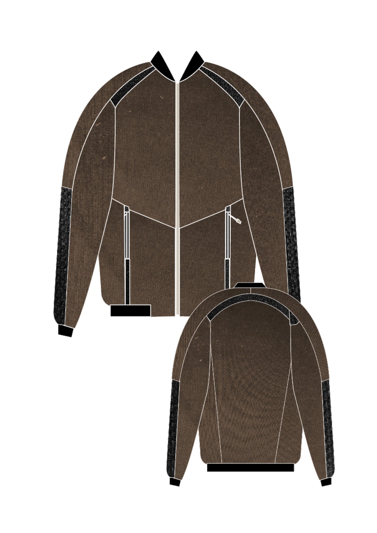 PILOT JACKET - SOFT OUTERWEAR - hazel - BERENIK