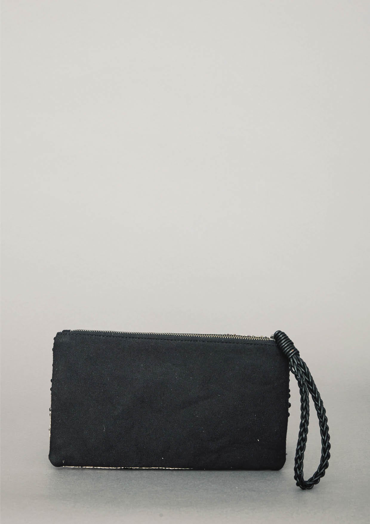 PURSE - LEATHER w. Pearl Embroidery - BERENIK