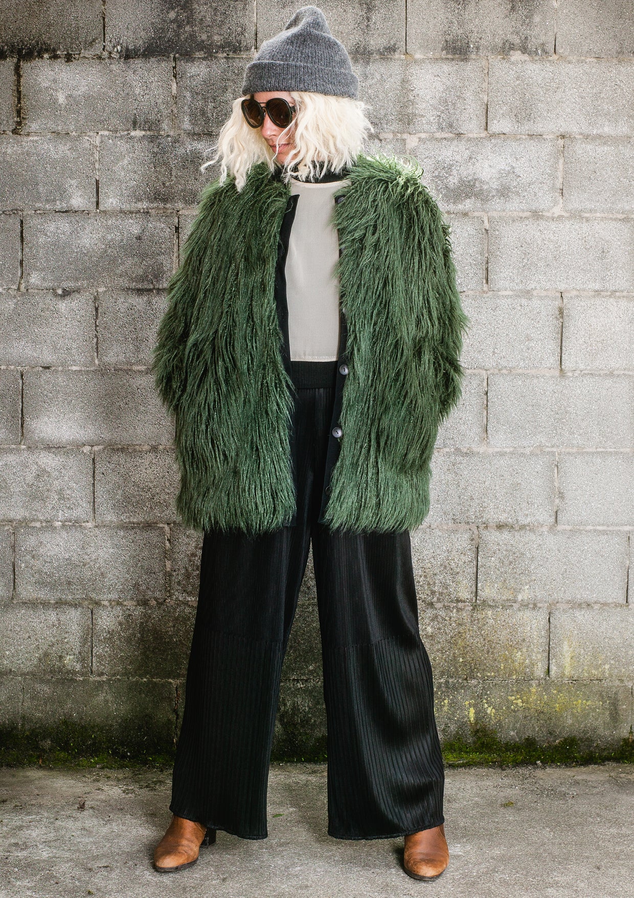 Pilot fur jacket clearance