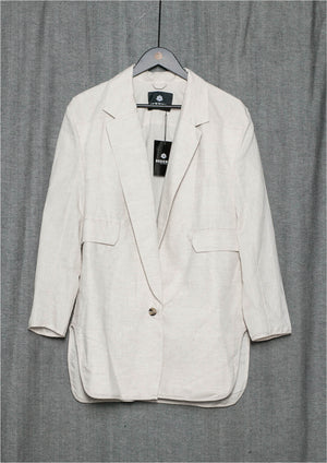 SUMMER BLAZER - LINEN natural white - BERENIK