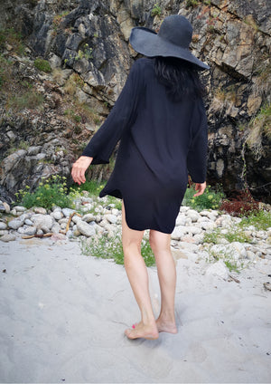 SHIRT/DRESS - black - BERENIK