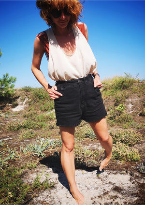 TANK TOP LONG - creme - BERENIK