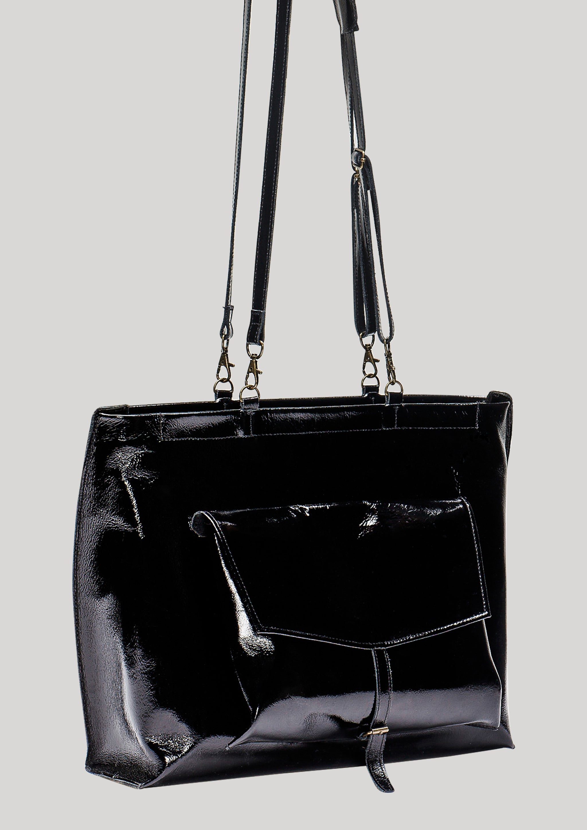 Patent leather tote handbags cheap