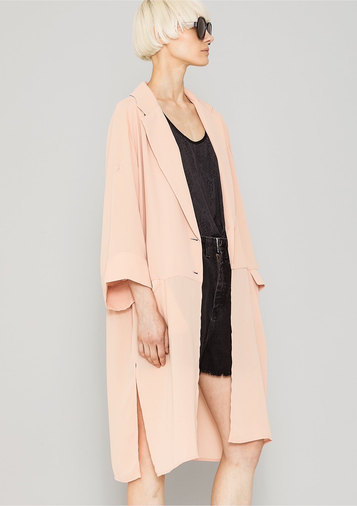 COAT - peach - BERENIK