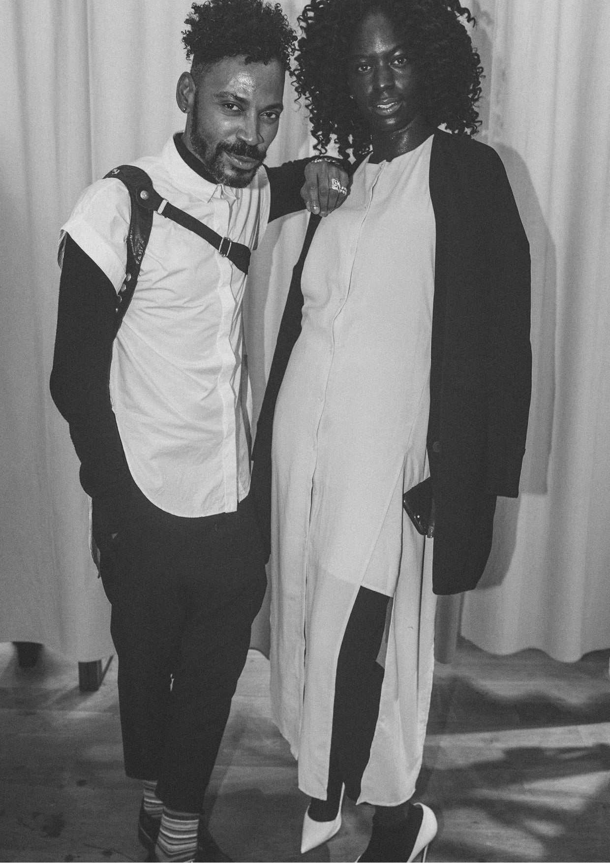 DRESS LONG SLEEVELESS - creme - BERENIK