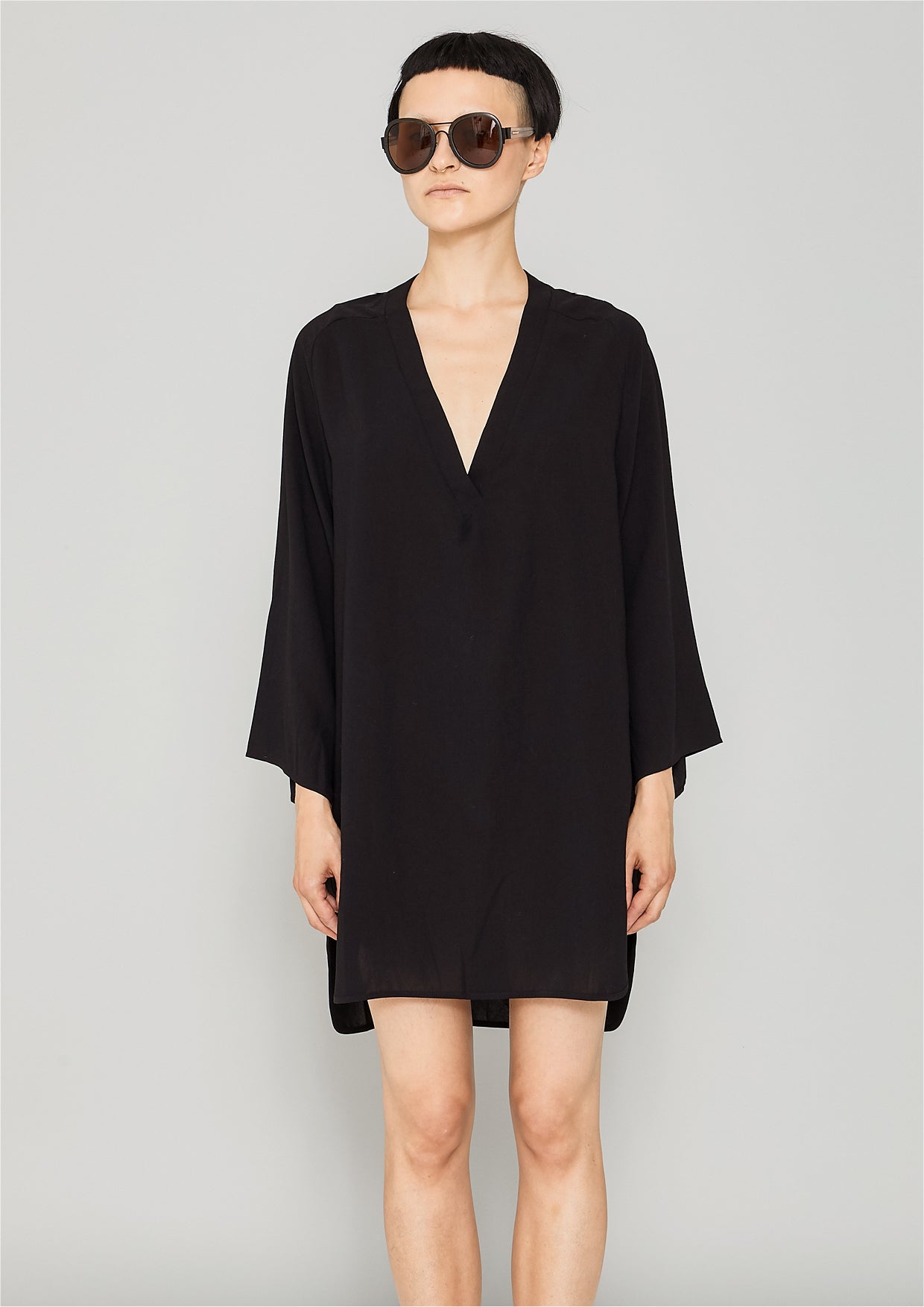 SHIRT/DRESS - black - BERENIK