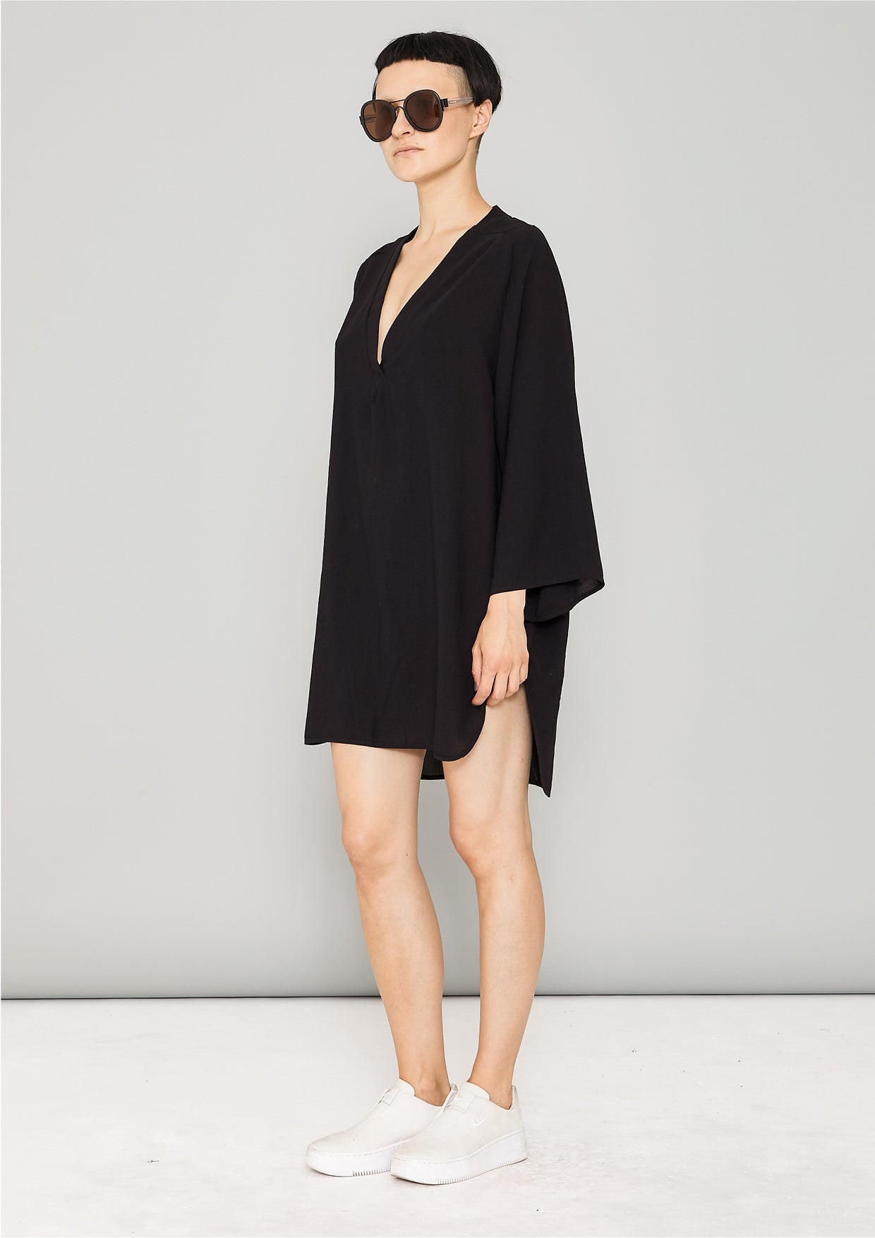 SHIRT/DRESS - black - BERENIK