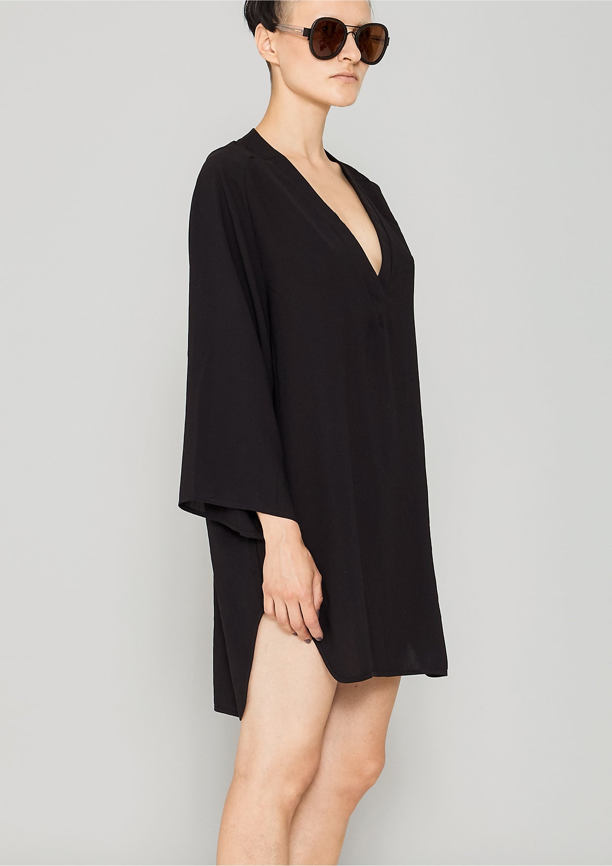 SHIRT/DRESS - black - BERENIK