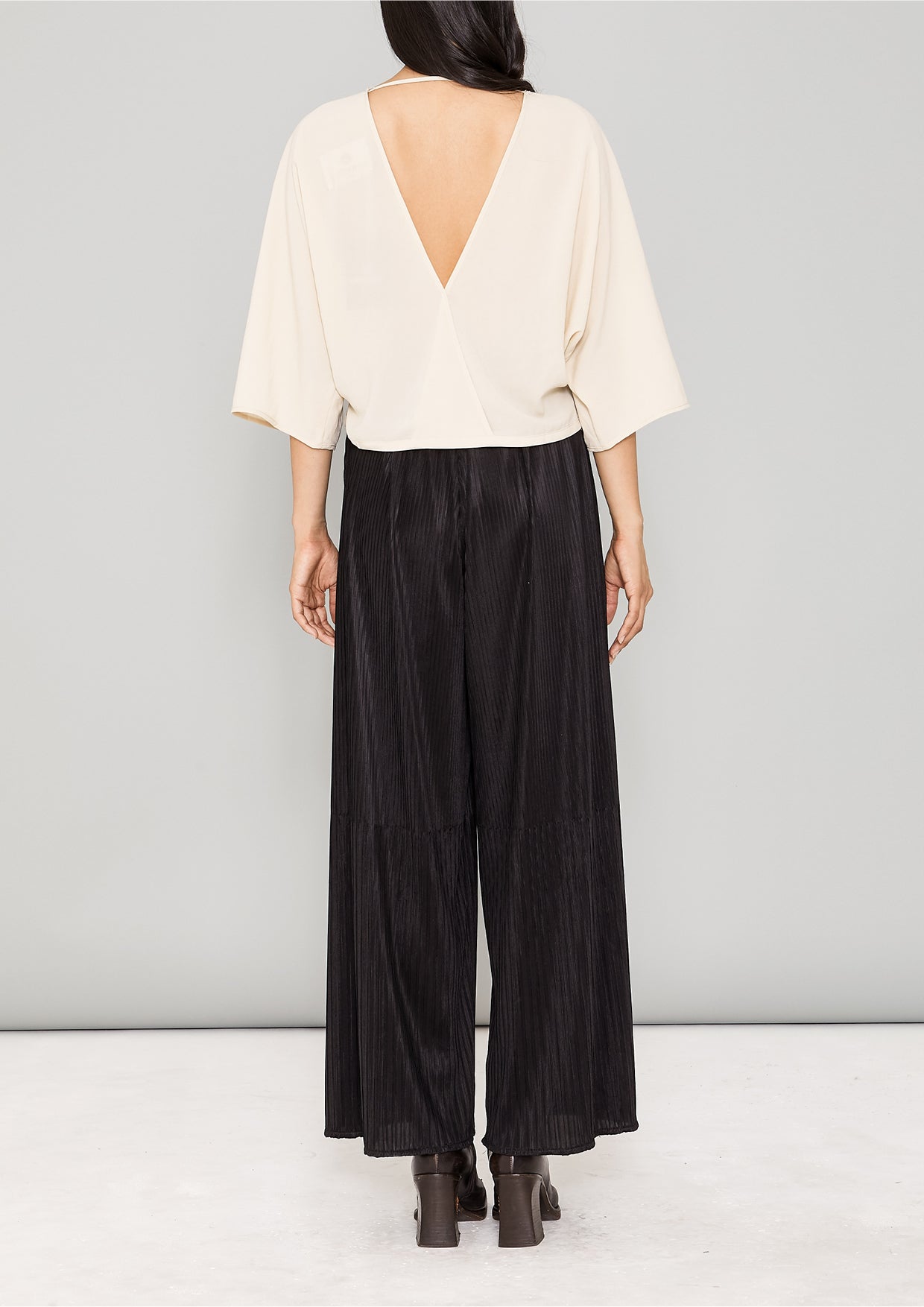 TOP DRAPING - creme - BERENIK