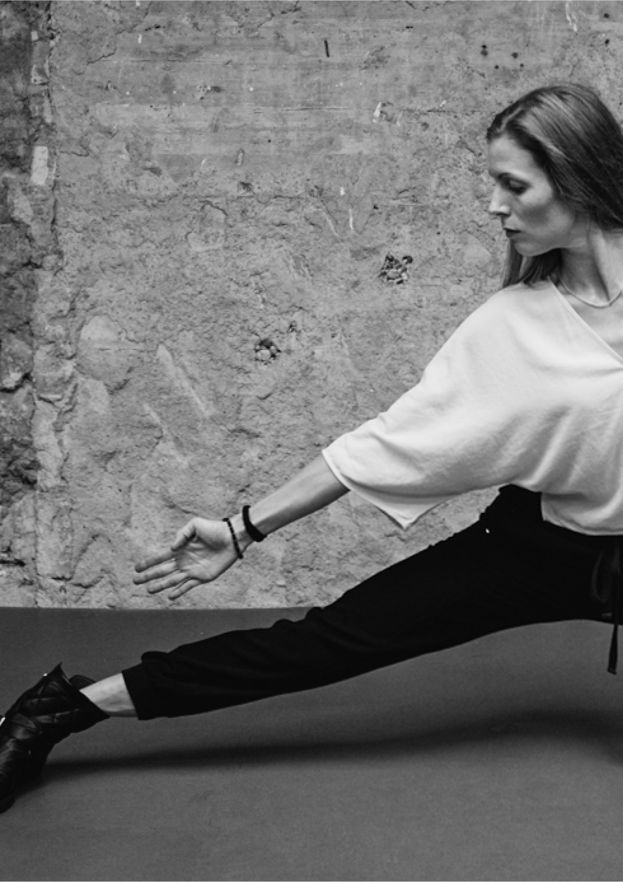 TOP DRAPING - creme - BERENIK