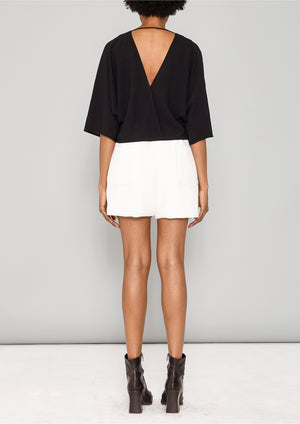 TOP DRAPING - black - BERENIK