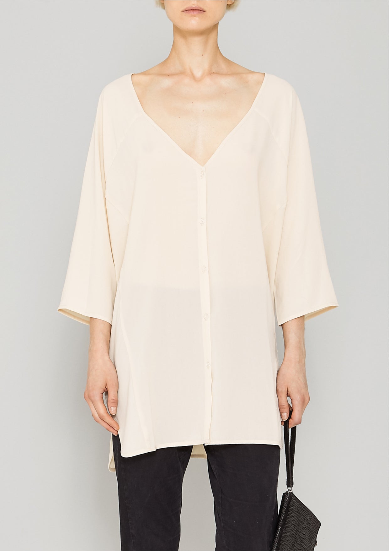 KIMONO SHIRT - creme - BERENIK