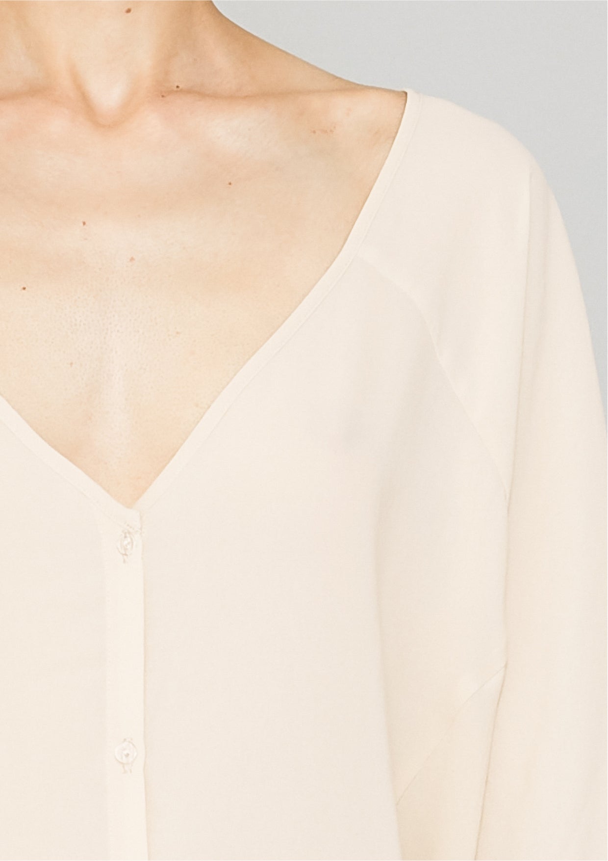 KIMONO SHIRT - creme - BERENIK