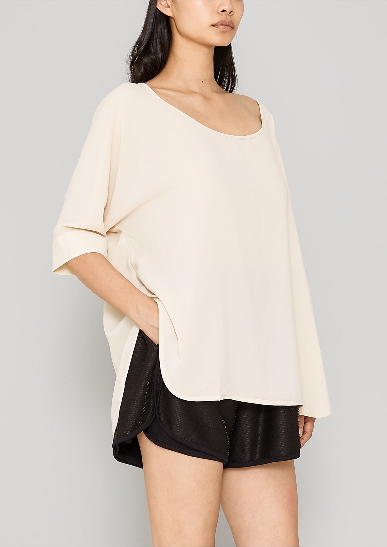 TOP OVERSIZED - CREME - BERENIK