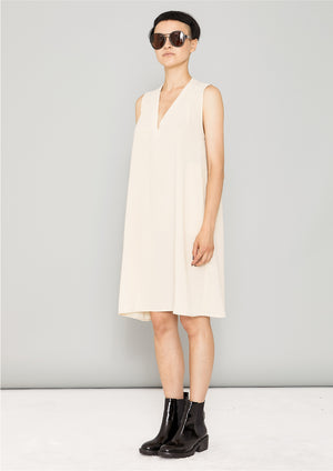 SHIRT/DRESS SLEEVELESS - creme - BERENIK