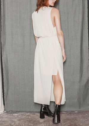 DRESS LONG SLEEVELESS - creme - BERENIK